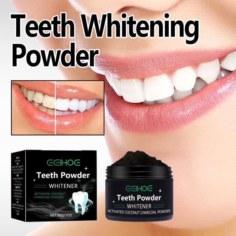 Teeth Whitening With Baking Soda - Poudre de blanchiment des dents au