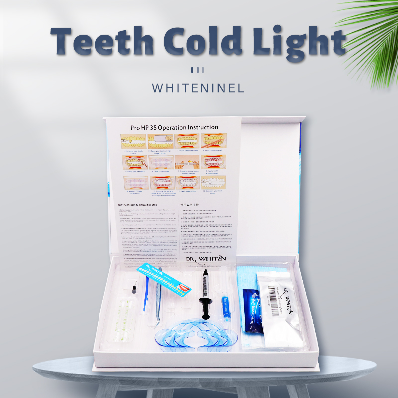 Teeth Whitening Bleaching Kit - Kit professionnel de blanchiment des dents,