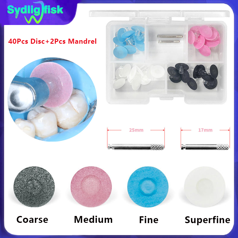 Teeth Whitening Uk - 40 disques de polissage dentaire pour