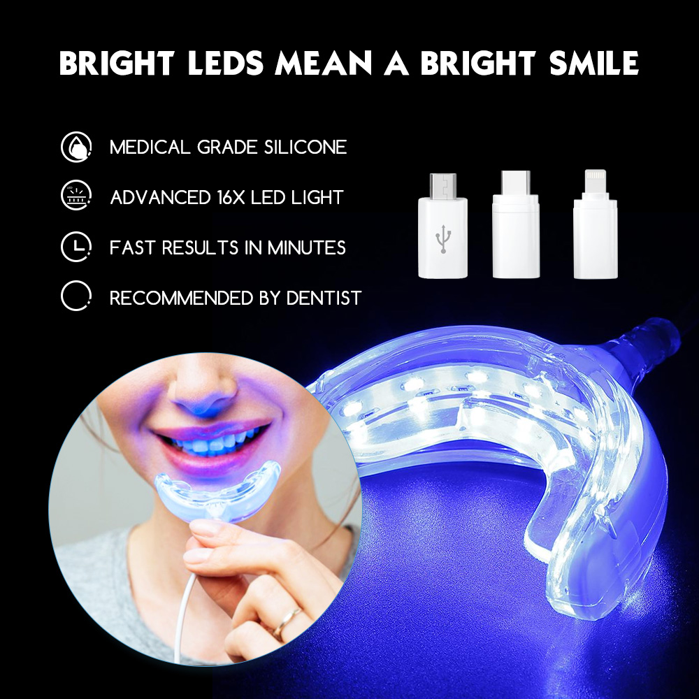 Teeth Whitening With Blue Light - Luxsmile Smart LED blanchiment des dents