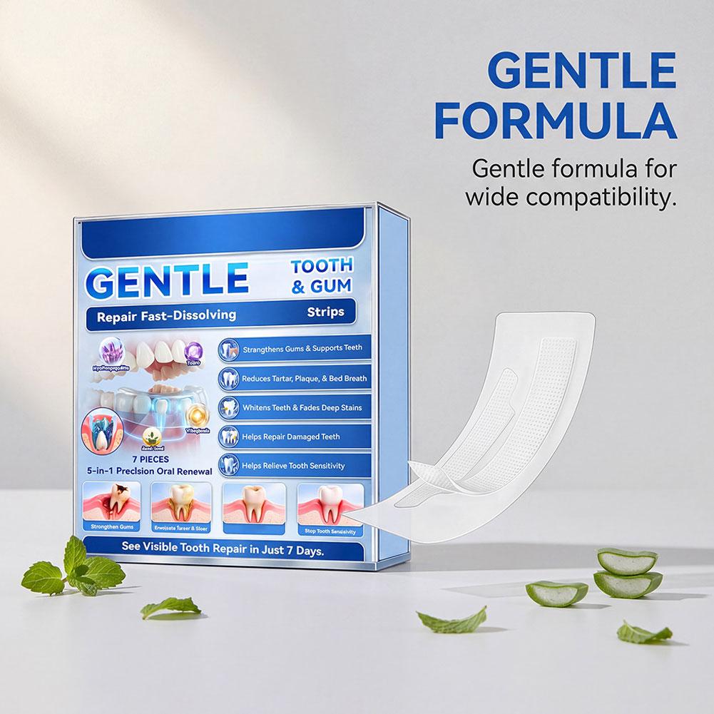 Teeth Whitening Fast - Bandes blanchissantes pour les dents, fines,
