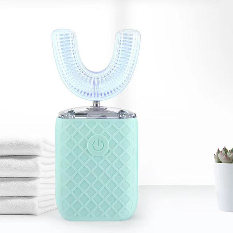 Teeth Whitening With Blue Light - 360 ° Brosse à dents électrique
