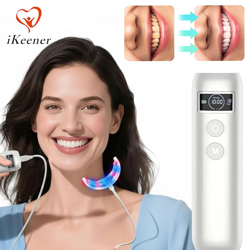 Teeth Whitening With Blue Light - Accélérateur de blanchiment dentaire 16 LED