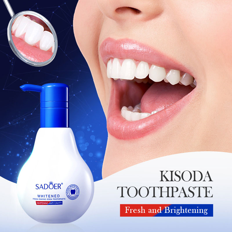 Teeth Whitening With Baking Soda - Tubes de dentifrice au Soda, 1