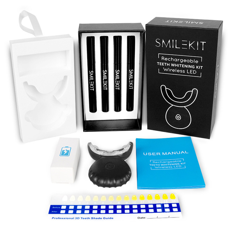 Teeth Whitening Bleaching Kit - Kit de blanchiment des dents électrique