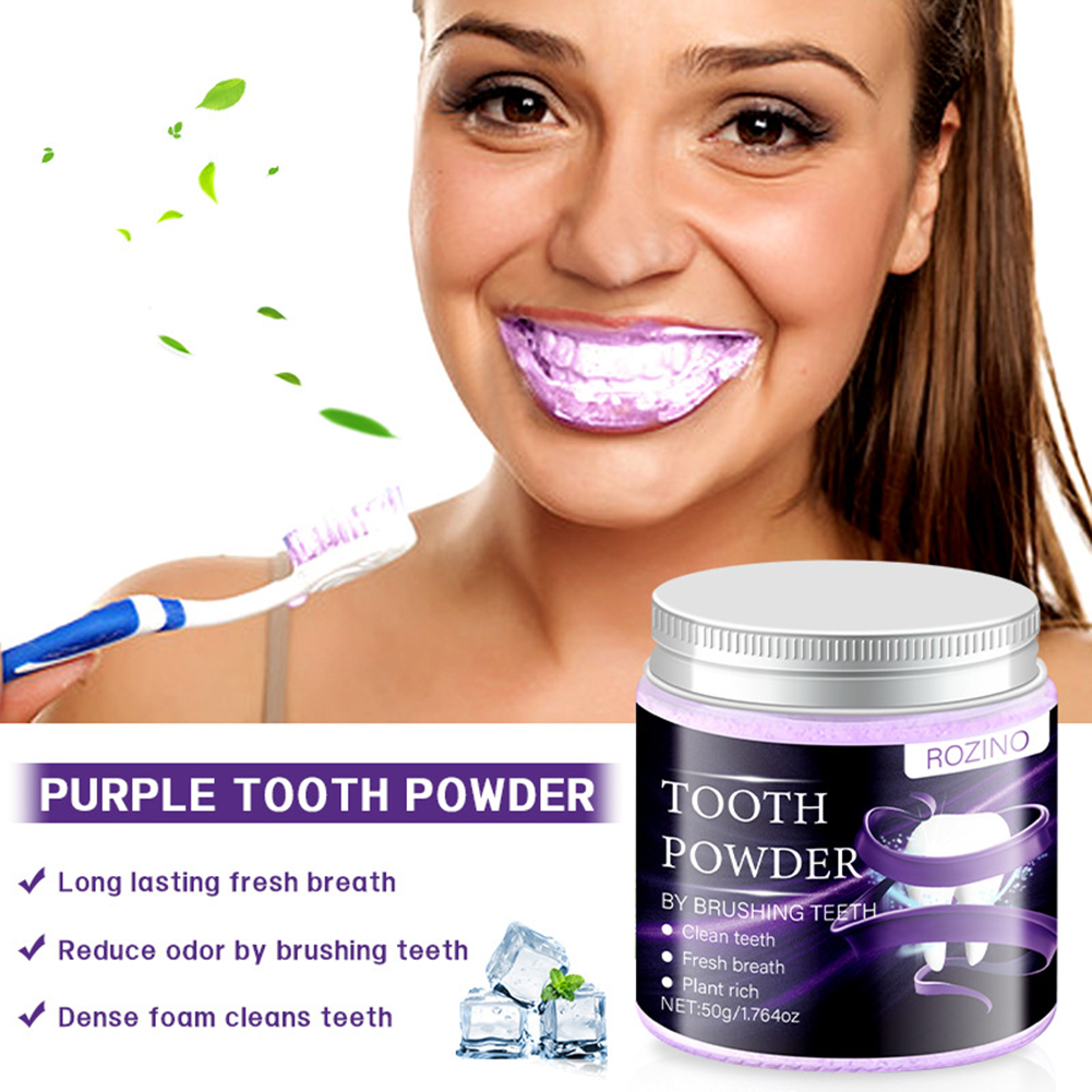 Teeth Whitening For Photos - Poudre blanchissante pour les dents, élimine