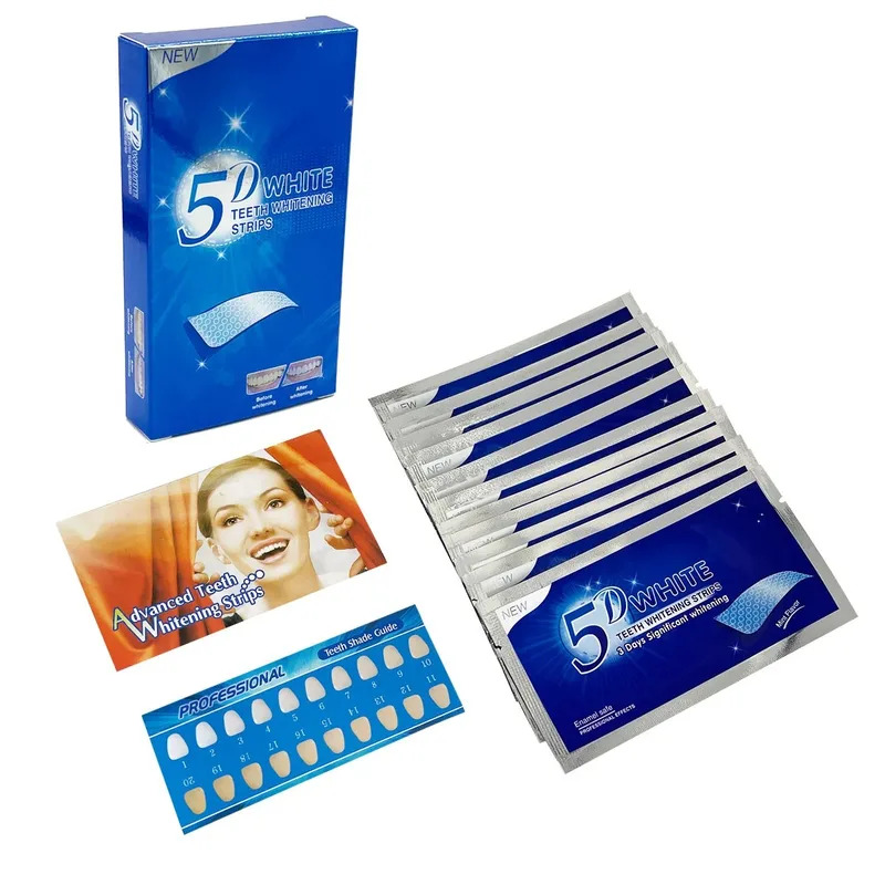 1/28pcs5D bandes de blanchimen - Teeth Whitening Effects avis et prix