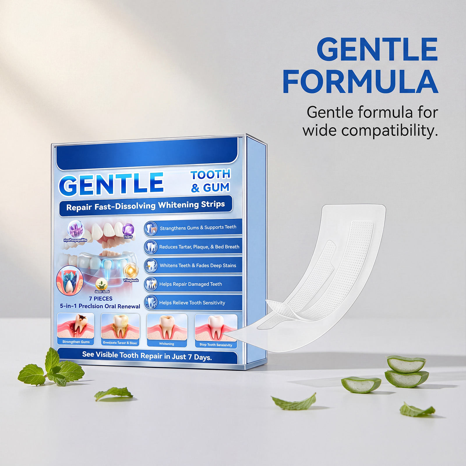Bandes blanchissantes pour les - Teeth Whitening Fast avis et prix