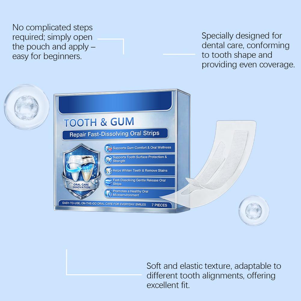 7 pièces Patchs buccaux pour l - Teeth Whitening Fast avis et prix