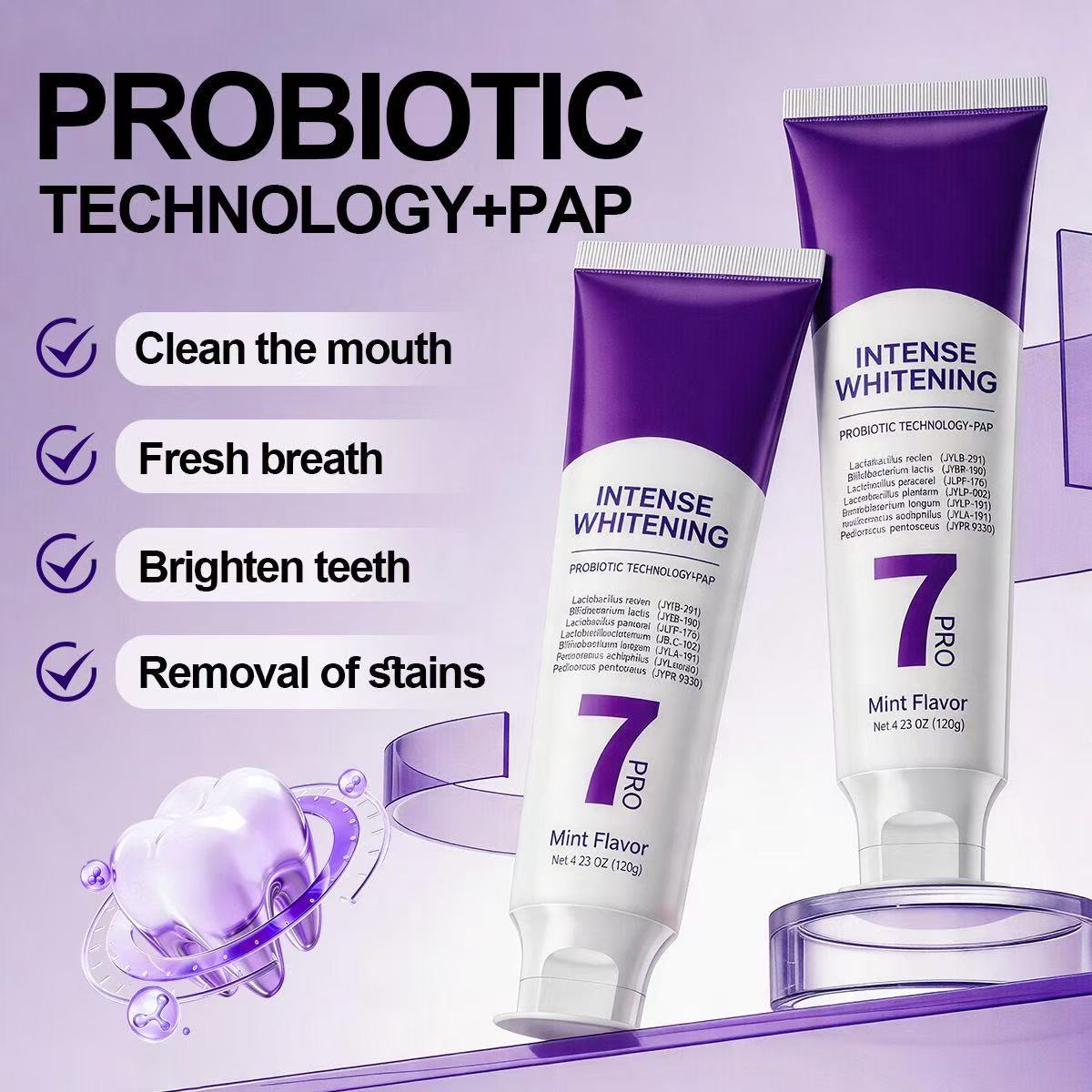 Dentifrice blanchissant probio - Teeth Whitening That Works avis et prix