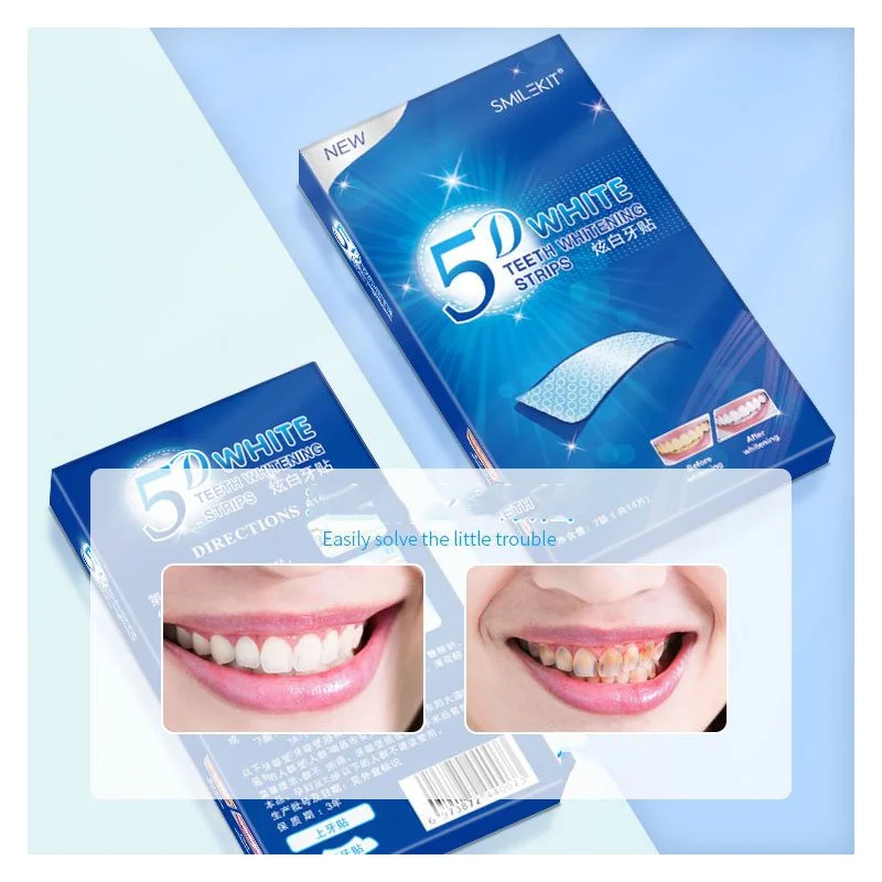 1/7/14 paires de bandes de bla - Teeth Whitening Bleaching Kit avis et prix