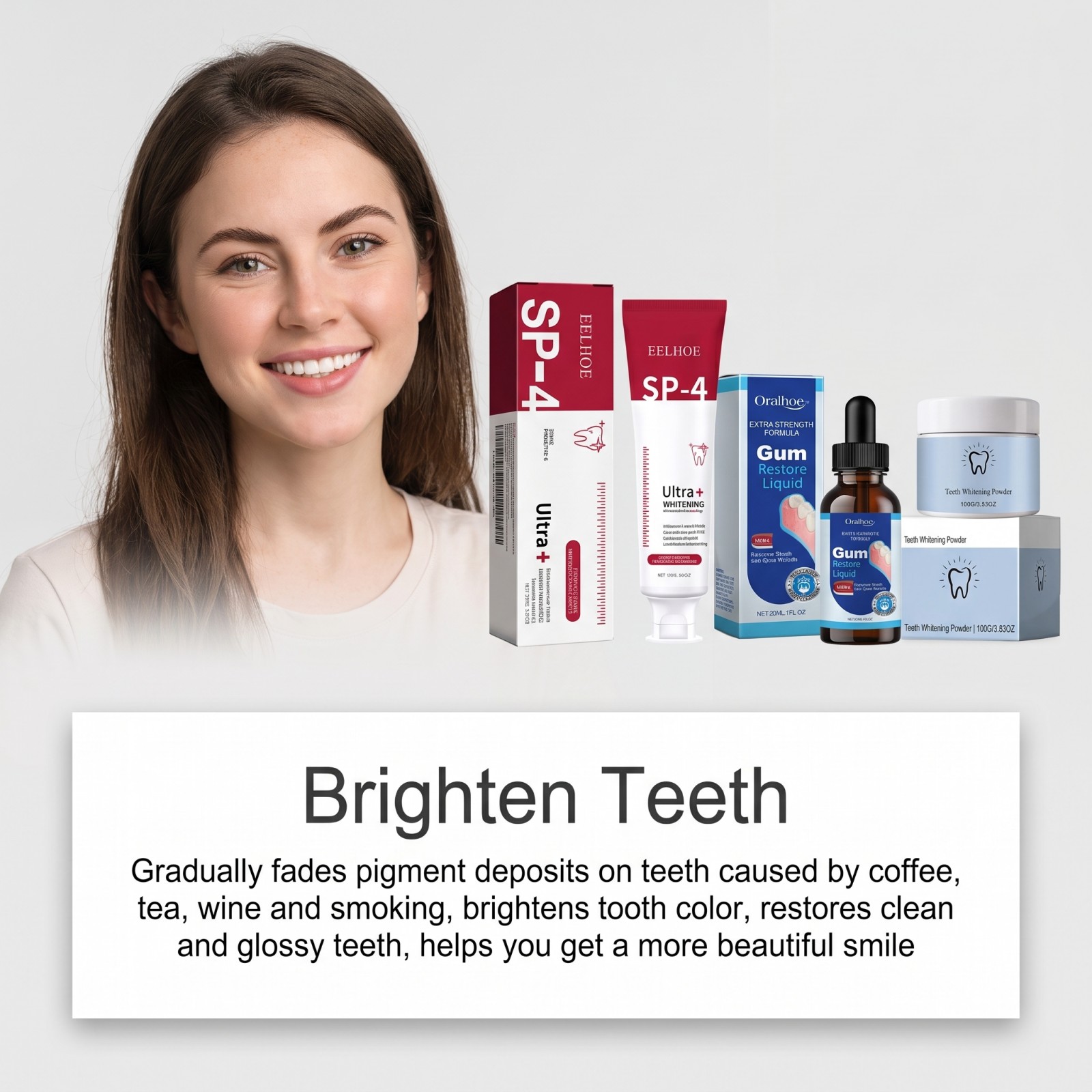 Kit de Soins Bucco-Dentaires C - Teeth Whitening Hismile avis et prix