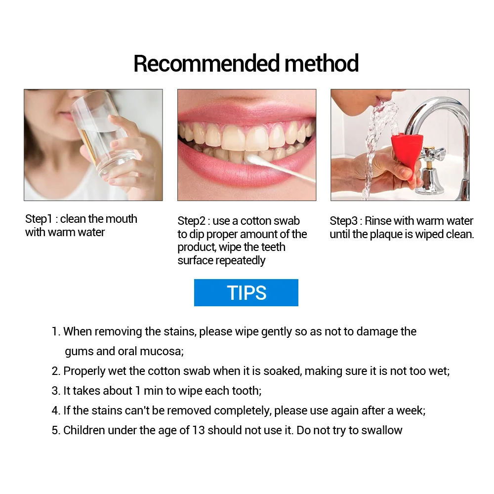 FTEENPLY poudre d'essence de b - Teeth Whitening Hismile avis et prix