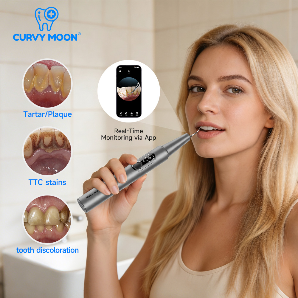 CURVY MOON Nettoyeur dentaire  - Teeth Whitening Uk avis et prix