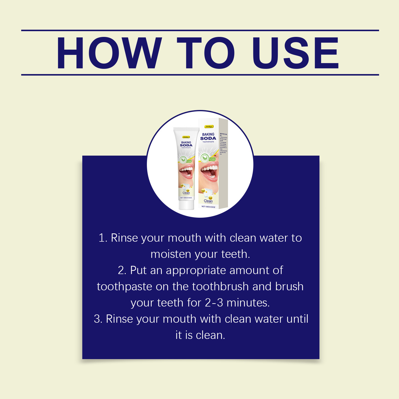 Dentifrice blanchissant Oralho - Teeth Whitening With Baking Soda avis et prix