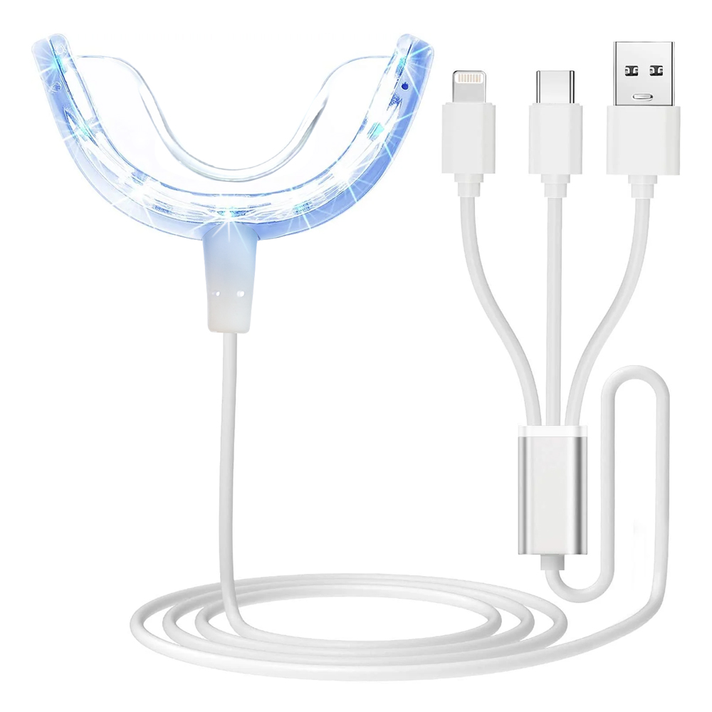 Lumière d'accélérateur de blan - Teeth Whitening With Blue Light avis et prix