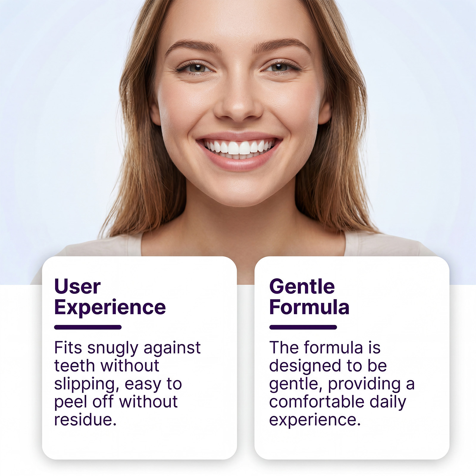Bandes blanchissantes ORALHOE  - Teeth Whitening Fast avis et prix