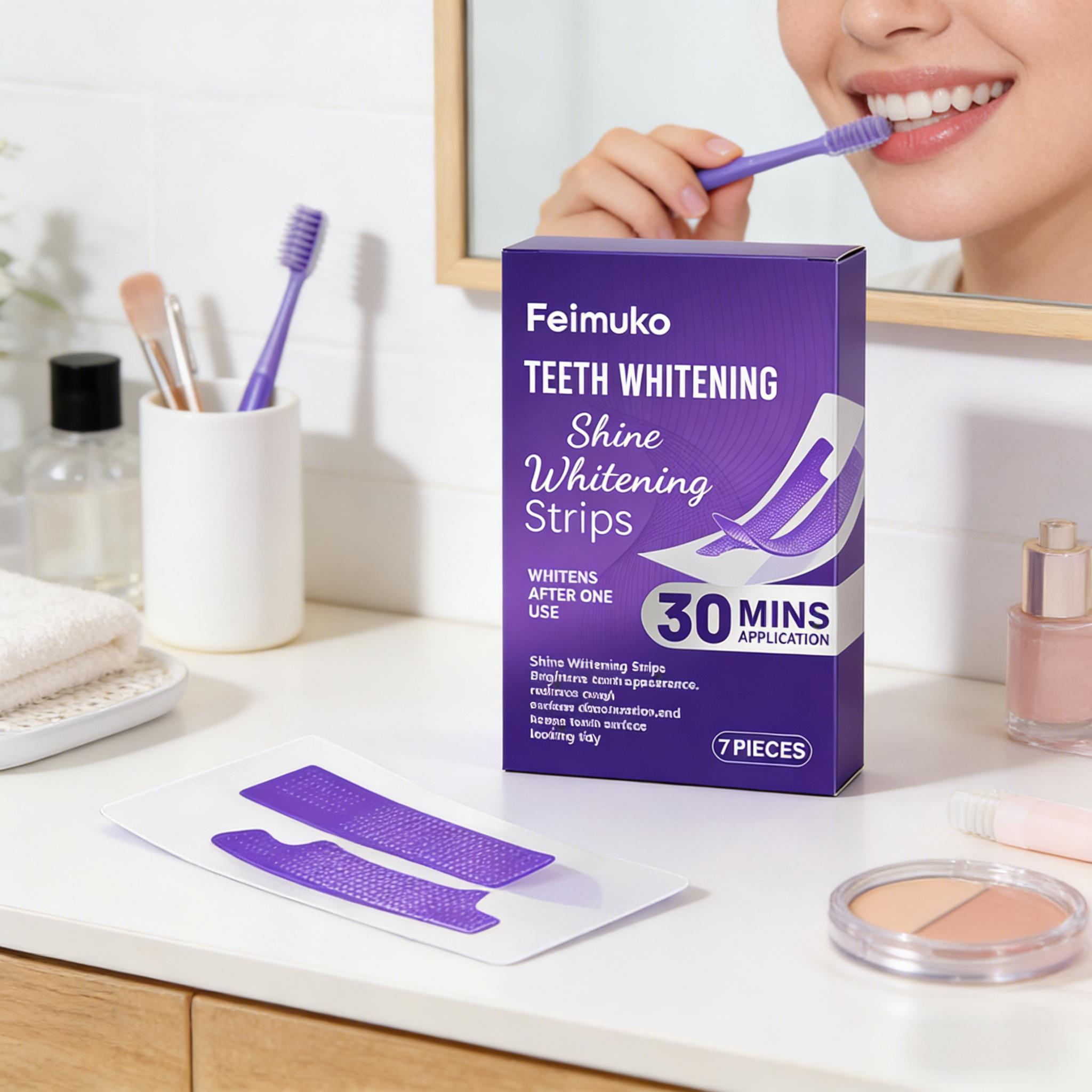 Bandelettes blanchissantes pou - Teeth Whitening At Home avis et prix