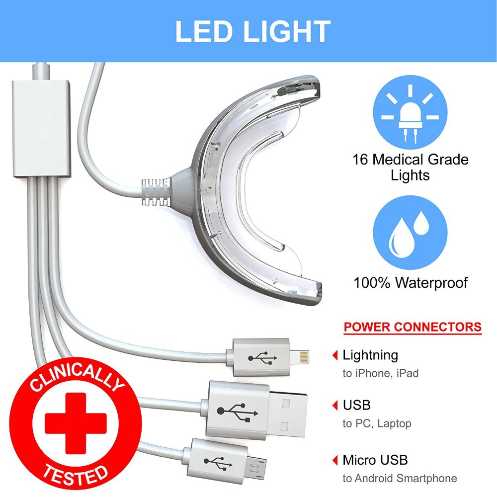 Lampe de blanchiment dentaire  - Teeth Whitening With Blue Light avis et prix