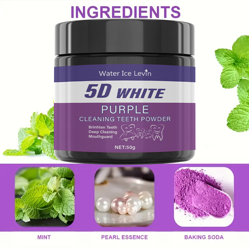 Poudre dentifrice blanchissant - Teeth Whitening With Baking Soda avis et prix