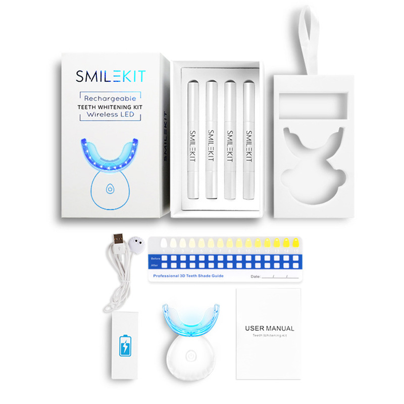 Kit de blanchiment des dents é - Teeth Whitening Bleaching Kit avis et prix