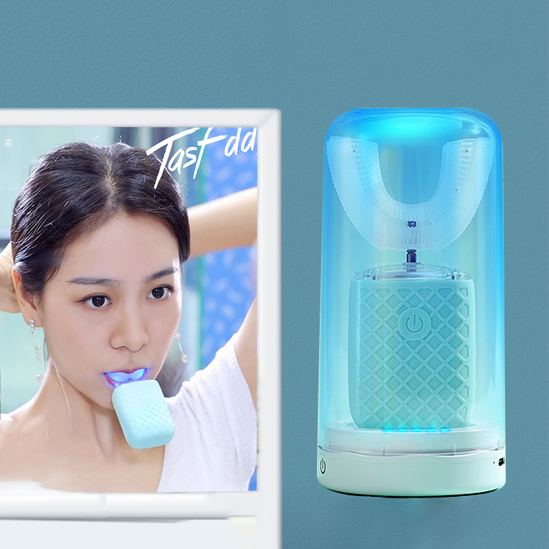 Brosse à dents électrique en f - Teeth Whitening With Blue Light avis et prix