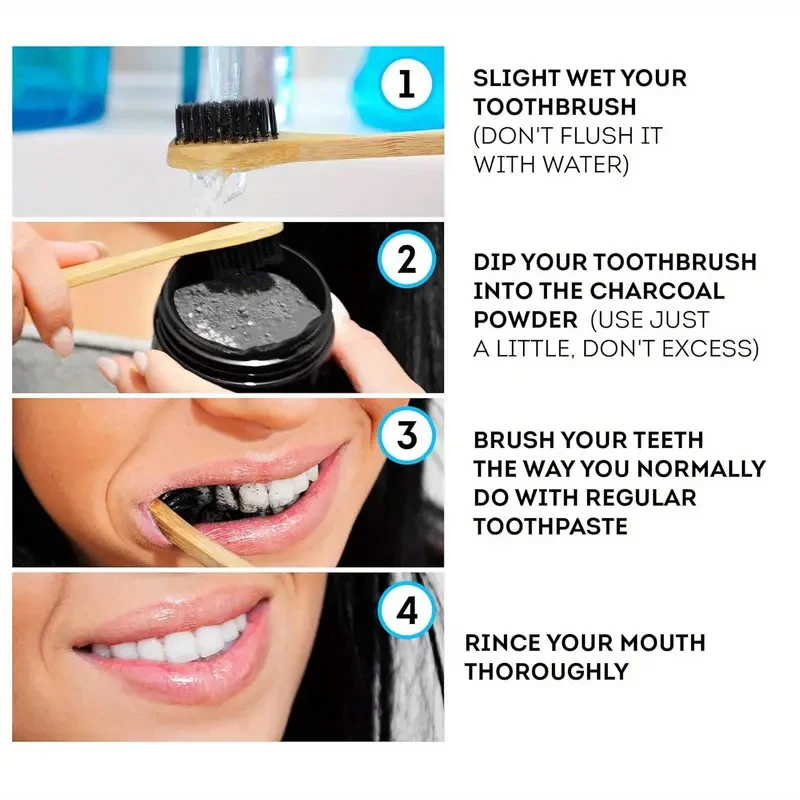 Poudre de blanchiment éclairci - Teeth Whitening Hismile avis et prix